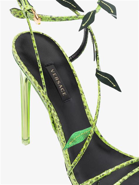 versace green leaf heels dupe|dupe heels for women.